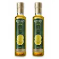 Масло оливковое COSTA D'ORO Extra Virgin нерафинированное высшего качества со вкусом и ароматом лимона 2 шт*250 мл стеклянная бутылка
