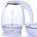 Электрический чайник ZIMBER 1.7 л, с подсветкой, стеклянный 11182