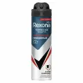 Rexona Антиперспирант-аэрозоль Men Антибактериальный и невидимый на черной и белой одежде, 150 мл, 2 шт.