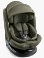 Автокресло детское поворотное 360 SHELTIX Happy Baby 0-12 лет, 0+/1/2/3 (36 кг), i-size, Isofix, Top Tether, оливковый