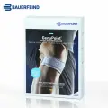 Защита колена BAUERFEIND German Original Patellar Strap, для бега, прыжков со скакалкой, размер 3, titanium gray, 1 шт