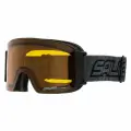 Маска горнолыжная Salice 102DACRXF Black/Crx Yellow S1-S2