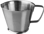 Мерный кувшин Prohotel 1л, 170х145х130мм, нерж. сталь