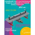 Линейный трап 400х70 ультратонкая модель с дизайн вставкой Evolution Slim ZSt.1141.4002