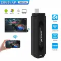 ZEUSLAP Thunderbolts Type C 1080P Беспроводной WiFi Дисплей ТВ Ключ Приемник Miracast Airplay DLNA для портативного монитора