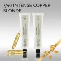 KYDRA: Краска 7/40 INTENSE COPPER BLONDE Kydracreme 2 шт, Ампулы в ассортименте 2 ампулы по 10мл, Подарок