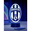 Ночник Футбольный Клуб Ювентус - FC Juventus. Подарок болельщику — декор в комнату фаната футбола с клубной символикой, любимыми игроками и духом Лиги чемпионов и больших турниров.