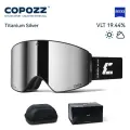 COPOZZ 2025 ZEISS HD Lens Профессиональные лыжные очки Серебряный, Silver