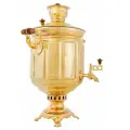 Самовар Банка 10л латунь электрический c автоотключением