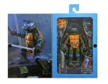 Фигурка Черепашки ниндзя Леонардо / Leonardo TMNT Cartoon Ultimate VHS NECA (14 см) box