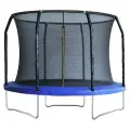 Батут с защитной сеткой Perfetto sport 8 диаметр 2,4 м синий