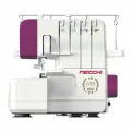 Оверлок Necchi 5445D, 2,3,4х ниточный, свободный рукав, дифференциал, flatlock