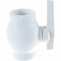 Кран шаровой VALFEX PP-R белый, 50 мм 10144050 007-7667