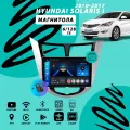 Магнитола Hyundai Solaris 1 (2010-2017) 6Гб+128Гб Sim/серебристо-черная/Android/Carplay/8 ядер/Wi-Fi/Bluetooth/кулер