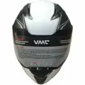 Шлем VMC YM-850 Тонированный визор, черно-белый S (55-56)