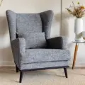 Кресло Оскар в гостиную, мягкое для дома и отдыха, рогожка Milana 5