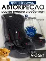 Автокресло детское Tommy Olymp черный, от 9 мес. - 11 лет, группа (9-36 кг)