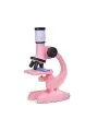 Микроскоп Юный ботаник, розовый, детский, 3 уровня увеличения