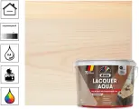 Лак Dufa Lacquer Aqua, интерьерный, водоразбавляемый, прозрачный, 2.7 л