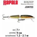 Воблер RAPALA Jointed 09 /TR