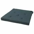JUSTINA Подушка на стул икеа, темно-синий/в полоску 42/35x40x4 см (00395817)