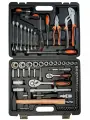 Набор инструментов Кузьмич НИК-007/75, в кейсе, 75 элементов, 1/4/1/2, бит, головок, отверток