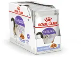 Влажный корм Royal Canin Sterilised, для стерилизованных кошек, в желе, 12шт х 85 гр