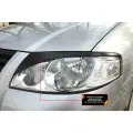 Накладки на передние фары (реснички) Nissan Almera Classic 2007-2012