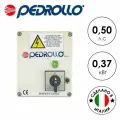 Пульт управления PEDROLLO QEM 050, 0.37кВт, для однофазных скважинных насосов Pedrollo