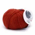 Пряжа Kutnor Angora Soft 7248 тёмно-красный (25г/125м, упаковка 6 мотков)
