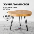 Столик журнальный Choodwood 50 х 55см в гостинную, интерьерный