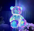 Мишка светящийся диодный / LED фигура / Подарок