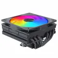 Кулер для процессора MC75-6 black Top-Flow 6 тепловых трубок вентилятор с подсветкой RGB