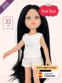 Кукла Paola Reina Карина, брюнетка, с длинными волосами, в пижаме, 32 см, новинка 2025