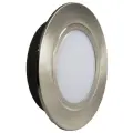 Точечный встраиваемый светодиодный светильник LED Polus-E 3.2W, 220V, никель матовый, теплый белый