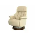 Кресло электрореклайнер FALTO Lux Electro (2 мотора, натуральная кожа, бежевый)
