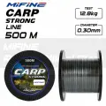 Монофильная леска для рыбалки MIFINE CARP STRONG 500m; 0,30mm
