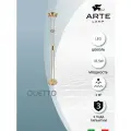 Торшер напольный Arte Lamp DUETTO A4329PN-2PB LED 19Вт медный