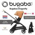 Прогулочная реверсивная коляска Bugaboo Dragonfly Black/ Island Coral