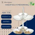 Менажница из акрила Arctic 2 шт. набор для сервировки от Liberty Jones LJ0000348