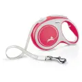 Flexi New Comfort L Tape 5м до 60кг поводок-рулетка ремень, красный