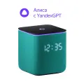 Умная колонка Яндекс Станция Миди с Алисой на YaGPT с Zigbee, изумрудная, 24Вт