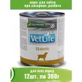 Farmina Vet Life Dog Diabetic 12шт по 300г корм для собак при диабете