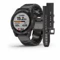 Умные часы Garmin Fenix 7, Sapphire Solar 47 мм, 0100254039, Carbon/Gray