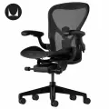 Кресло Herman Miller Aeron Black Onyx Gaming, размер С