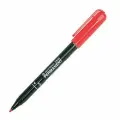 Маркер перманентный (нестираемый) Centropen 2846 (1мм, игольчатый наконечник, красный) (2846/04)