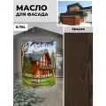 Масло для дерева и фасада Kraskovar Deco Oil Facade Брауни 0,75л для защиты древесины