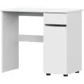 Стол письменный Арника Мебель МР Модульная система Токио Белый текстурный / Белый текстурный