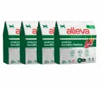 ALLEVA Полнорационный корм SENSITIVE для взрослых кошек с олениной. 0,4 кг. х 4 шт.