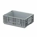 Ящик пластиковый, Контейнер RL-KLT 4147, серый, 396х297х147,5 мм